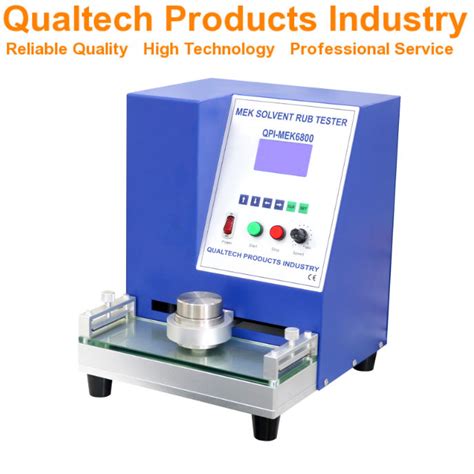 mek solvent rub test